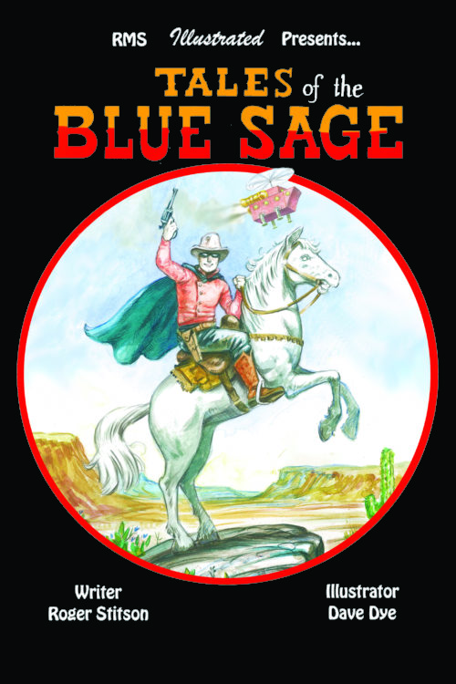 Front cover of Tales of the Blue Sage comic book